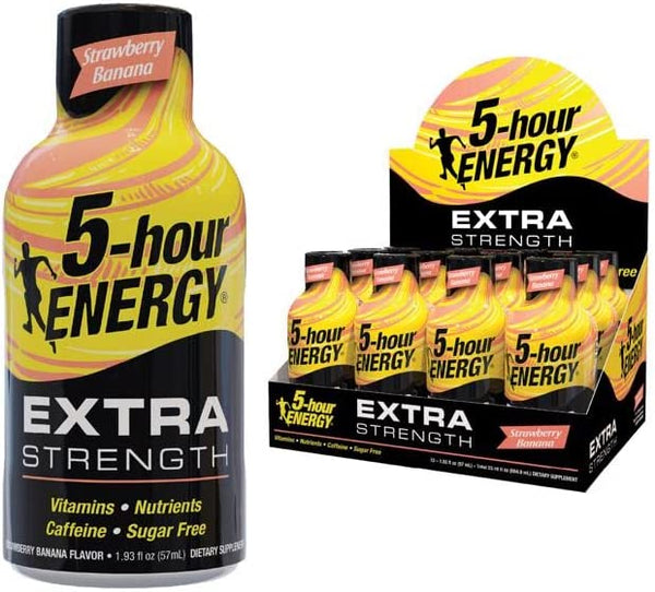 5-hour ENERGY® Extra Strength Strawberry Banana Discount Pack 48 Bottles