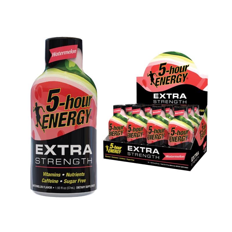 5-hour ENERGY® Watermelon Extra Strength  - 12 Bottles