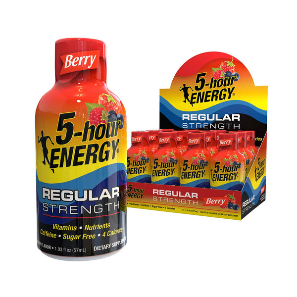 5-hour ENERGY® Shots Regular BERRY Discount Pack 72 Bottles