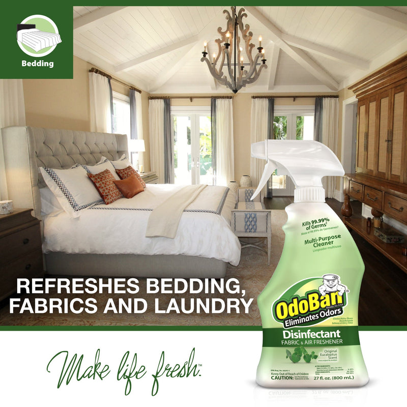 OdoBan Original Eucalyptus Scent Disinfectant Fabric & Air Freshener 27 oz