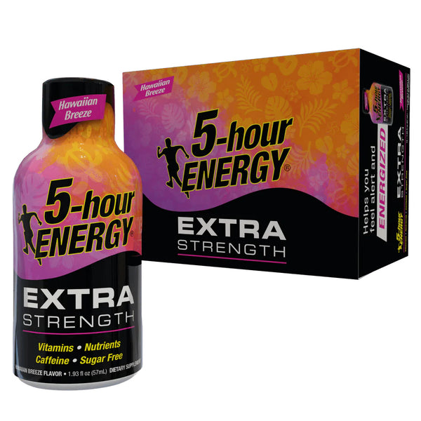 5-hour ENERGY® Extra Strength Hawaiian Breeze 12 Bottles