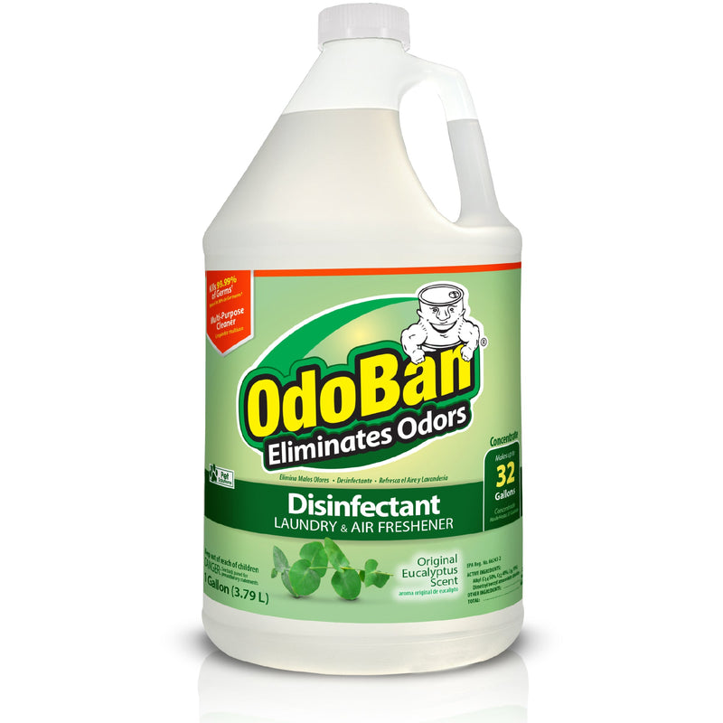 OdoBan Disinfectant Air Freshener and All Purpose Concentrate, (1 gallon, Eucalyptus)